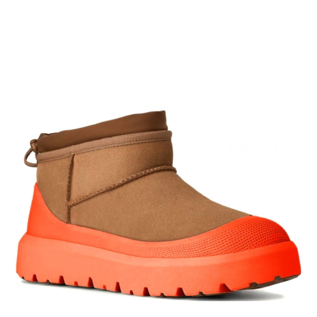 UGG Mens Classic Ultra Mini Hybrid Chestnut Orange