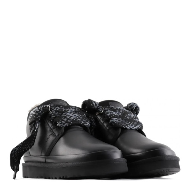 UGG Mens Neumel Leather FT Moss Black