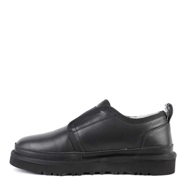 UGG Mens Slipper Flex Leather Black