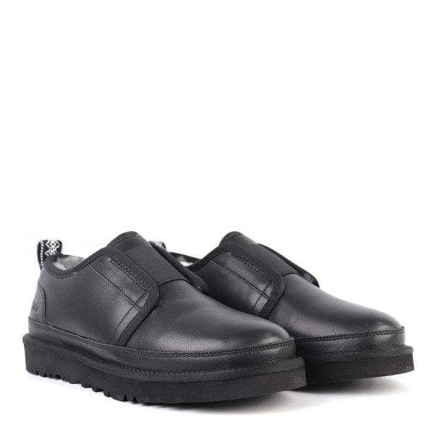 UGG Mens Slipper Flex Leather Black