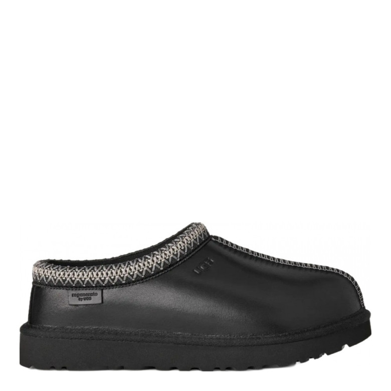 UGG Tasman Slipper Leather Regen Black