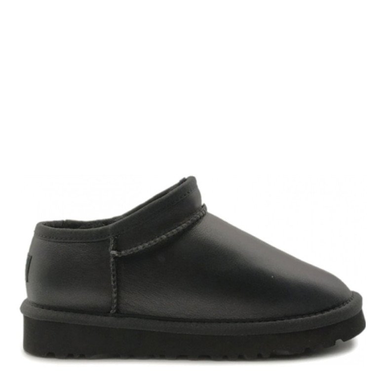 UGG Ultra Mini Tasman Leather Black