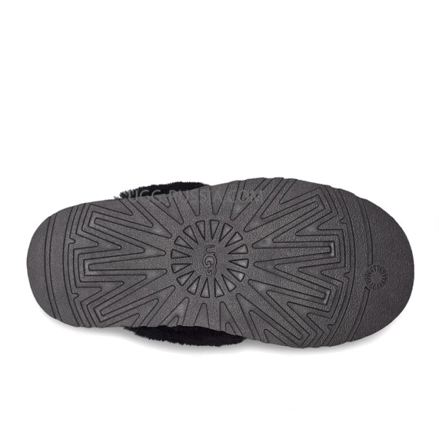UGG KIDS Classic ZIP Leather Black