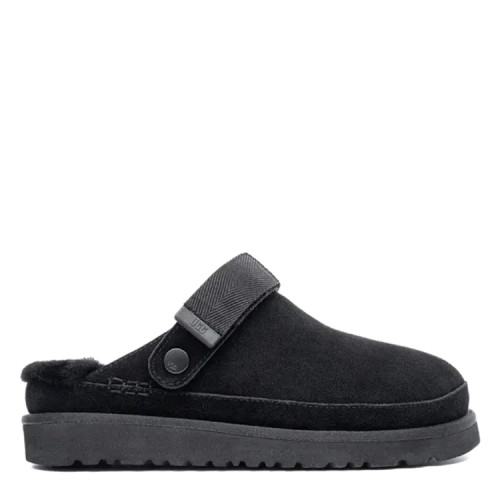 Goldenstar Clog Platform Black
