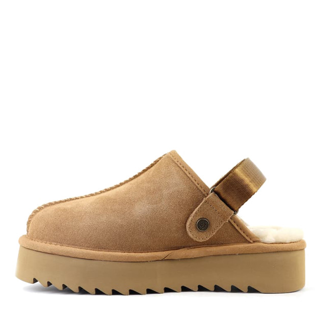 UGG Goldenstar Clog Platform Chestnut