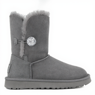 Bailey Button Bling Grey