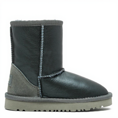 Kids Classic Short Metallic Grey
