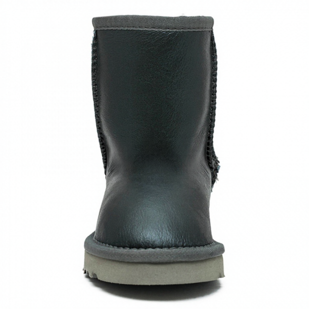 UGG KIDS Classic Short Metallic Grey
