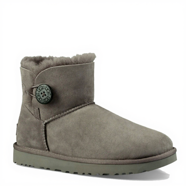 UGG Bailey Button Mini Grey