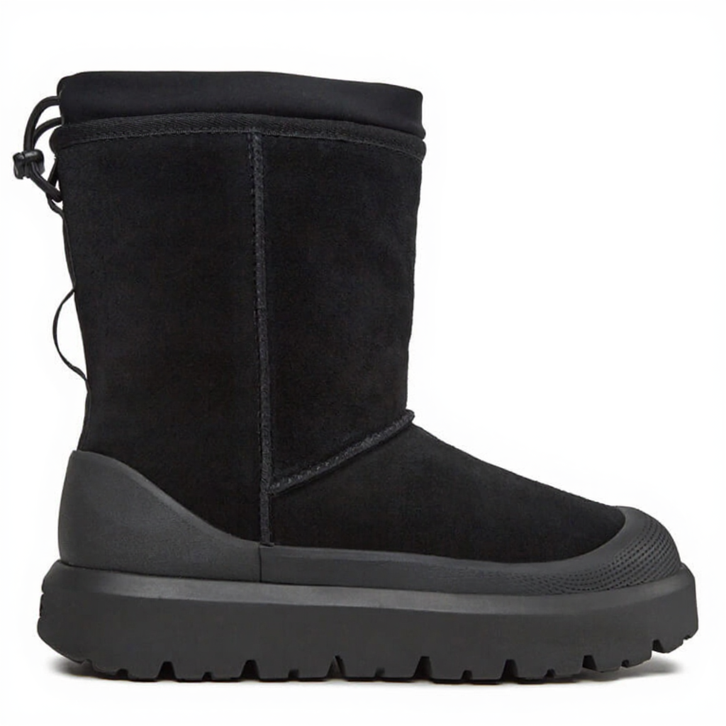 UGG Classic Short Weather Hybrid Black — UGG Classic Short Weather: обзор влагозащитной версии
