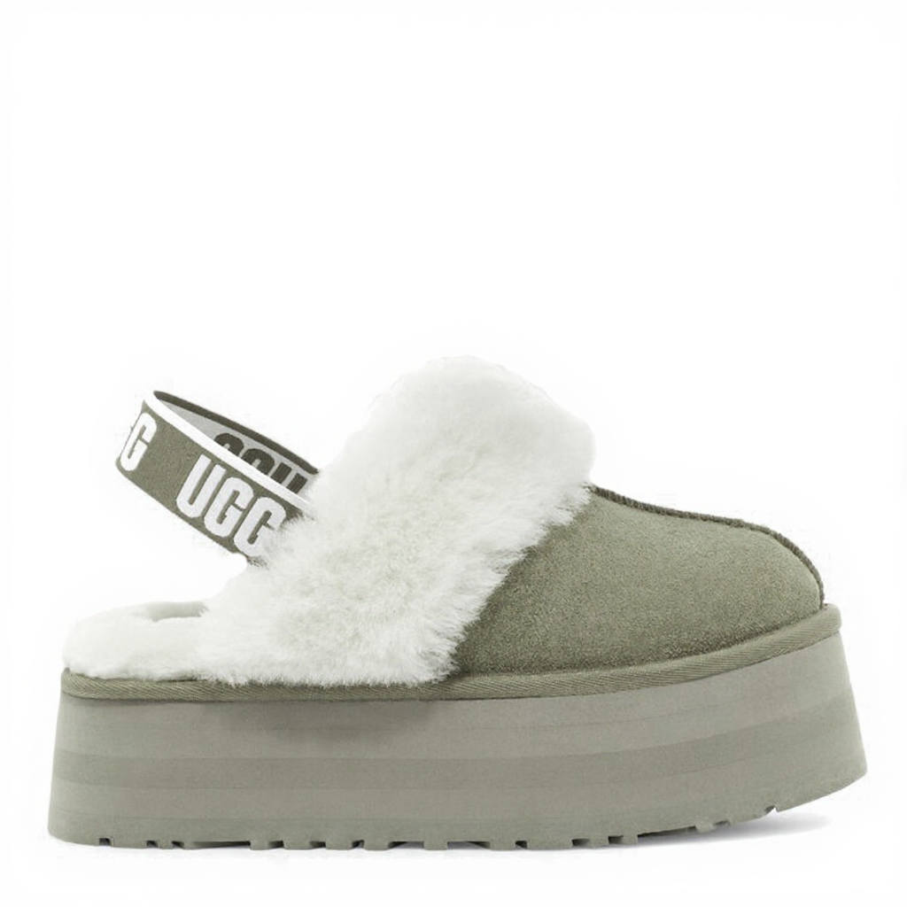 UGG Funkette Suede Platform Grey Violet