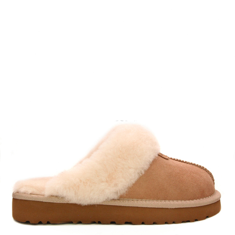 UGG Slippers Scufette Chestnut — UGG Slippers Scufette: обзор домашних угг